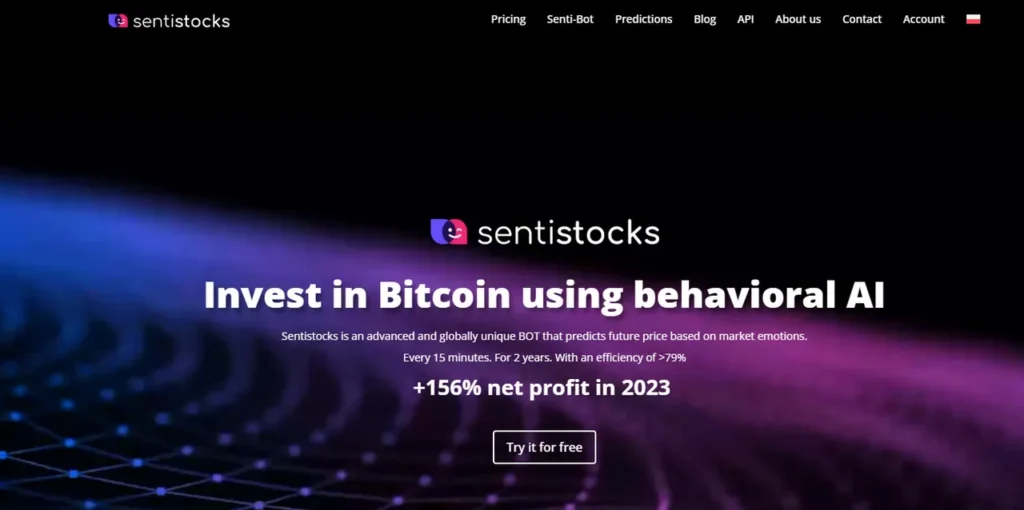 Sentistocks - bot kryptowalutowy