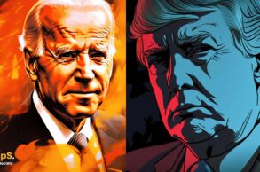 Biden i Trump kryptowaluty