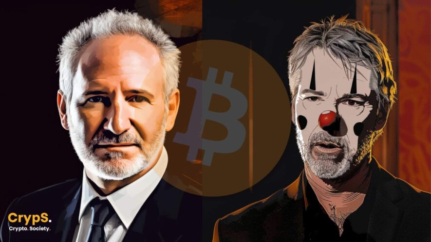 Peter Schiff Michael Saylor