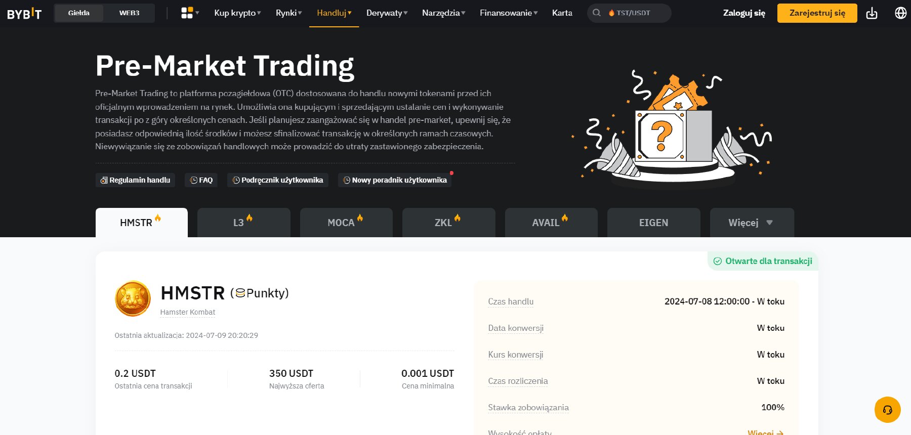 bybit premarket 1