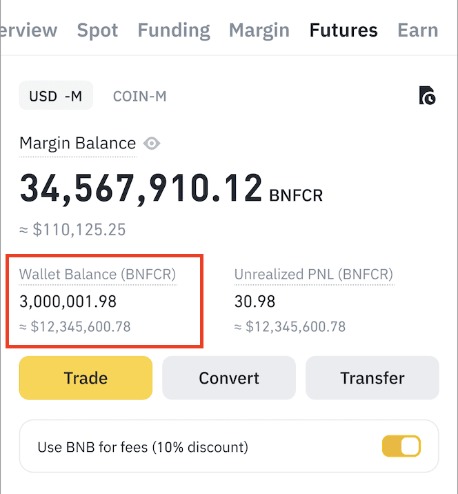 saldo futures aplikacja