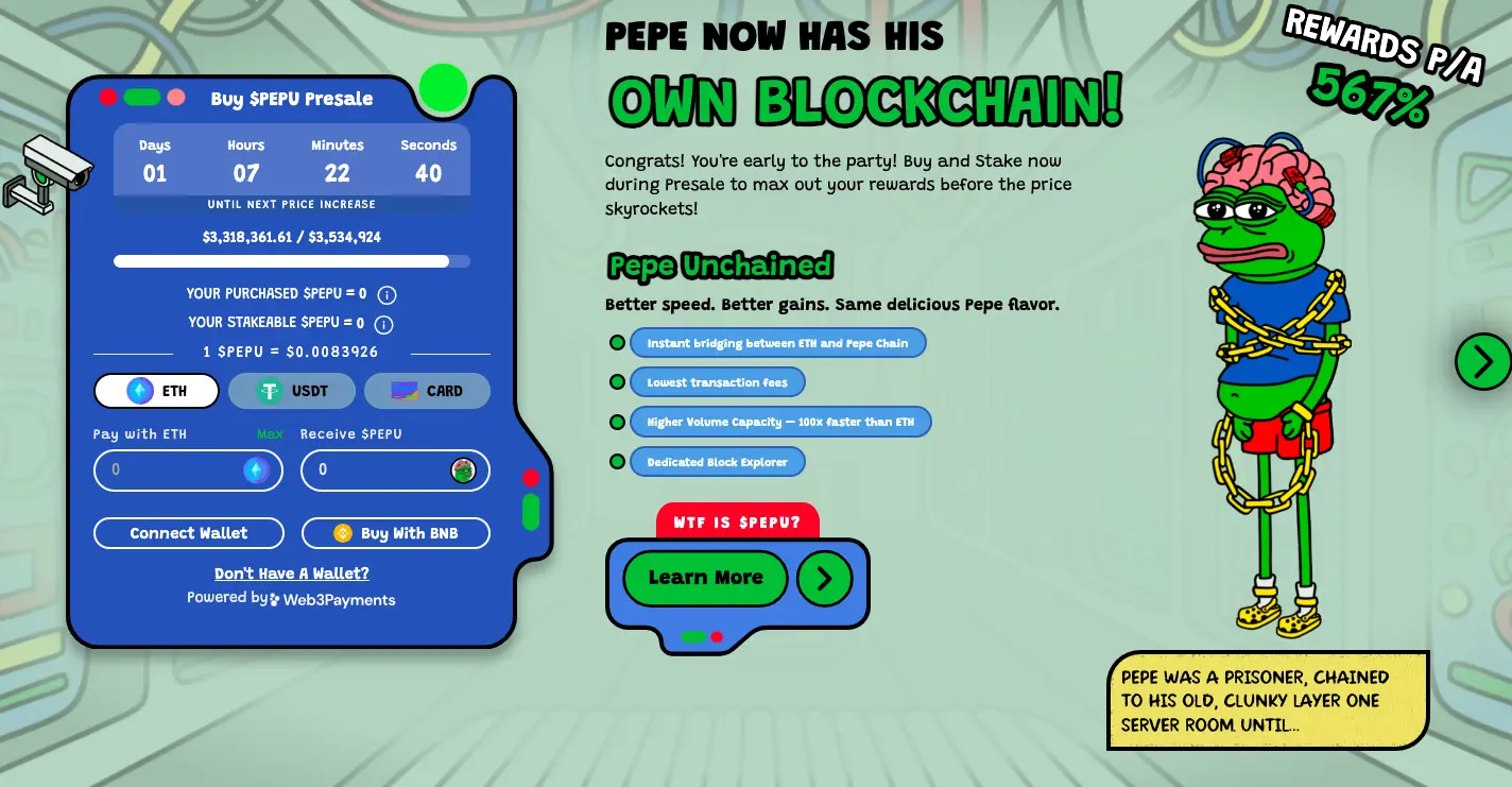 PEPU blockchain