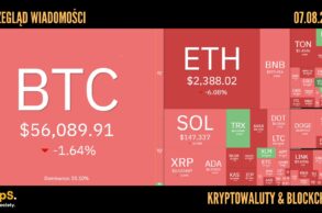 Kursy kryptowalut 07.08.2024