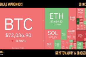 Kursy kryptowalut 30.10,2024