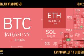 Kursy kryptowalut 31.10.2024