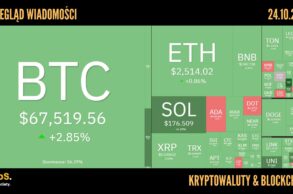 Kursy kryptowalut 24.10,2024