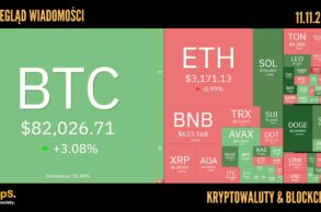 Kursy kryptowalut 11.11.2024