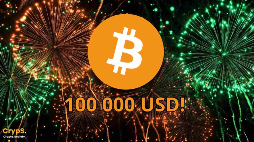 Kurs bitcoina przekracza 100 000 USD