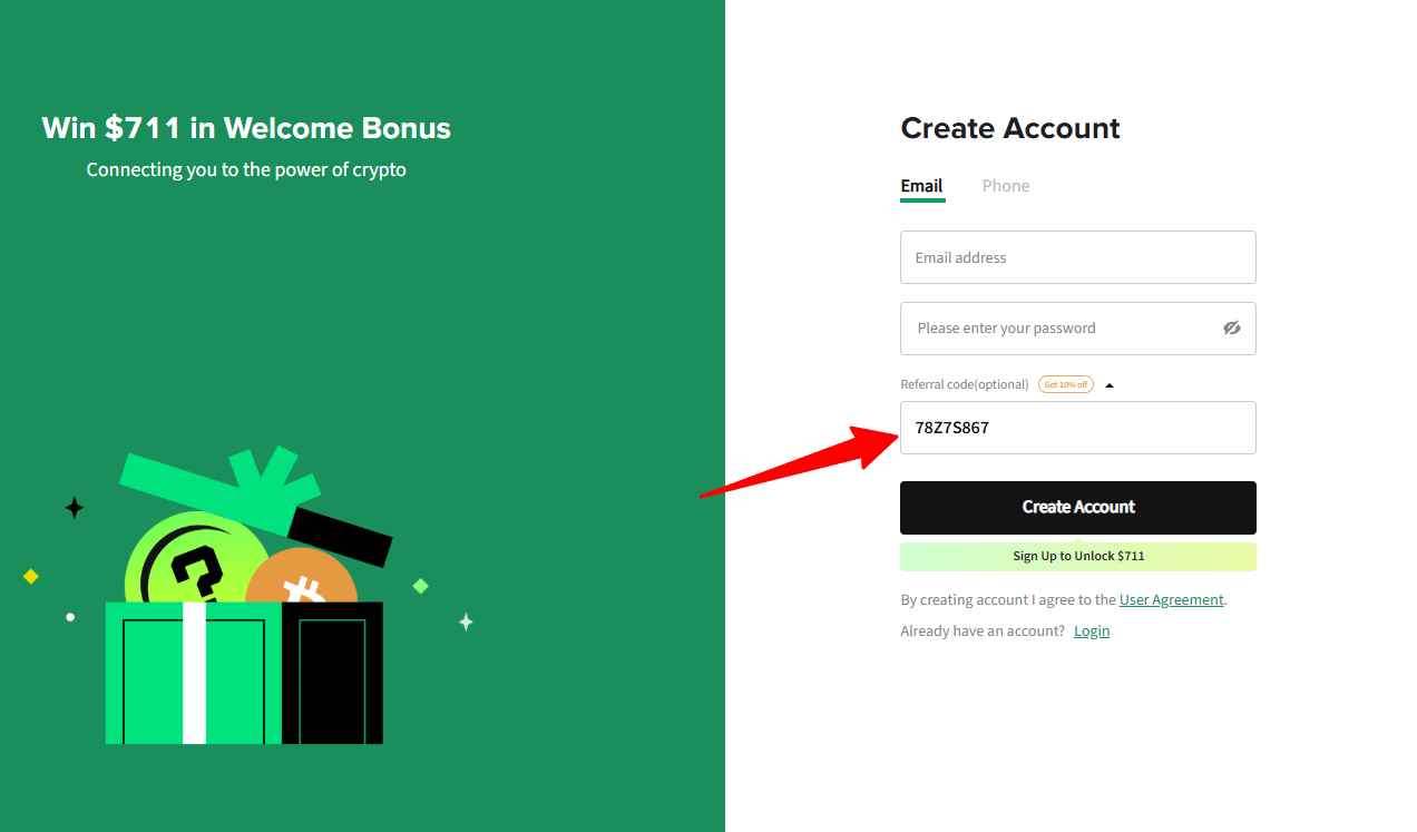 Signup-Poloniex