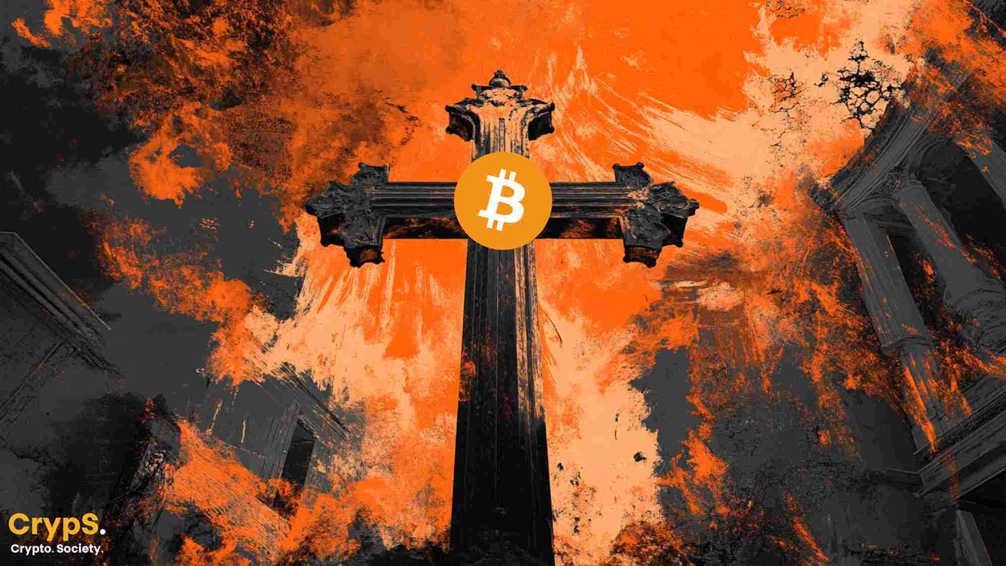 „Krzyż śmierci” bitcoina to bzdura! Twierdzi analityk Coinshares