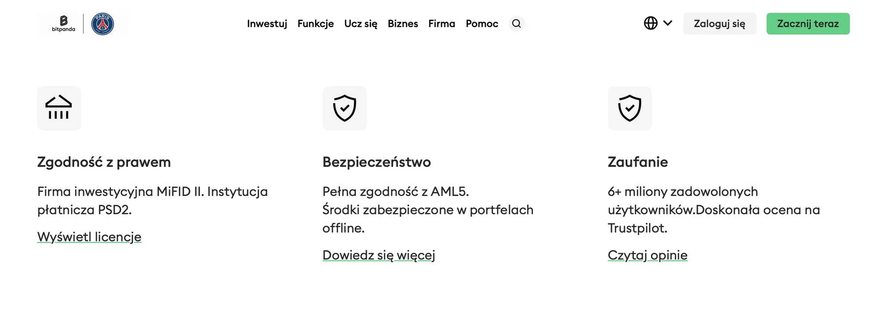 strona internetowa bitpandy