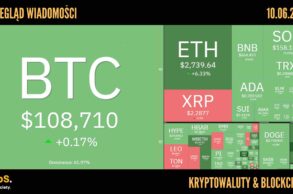 Kursy kryptowalut 10.06.2025