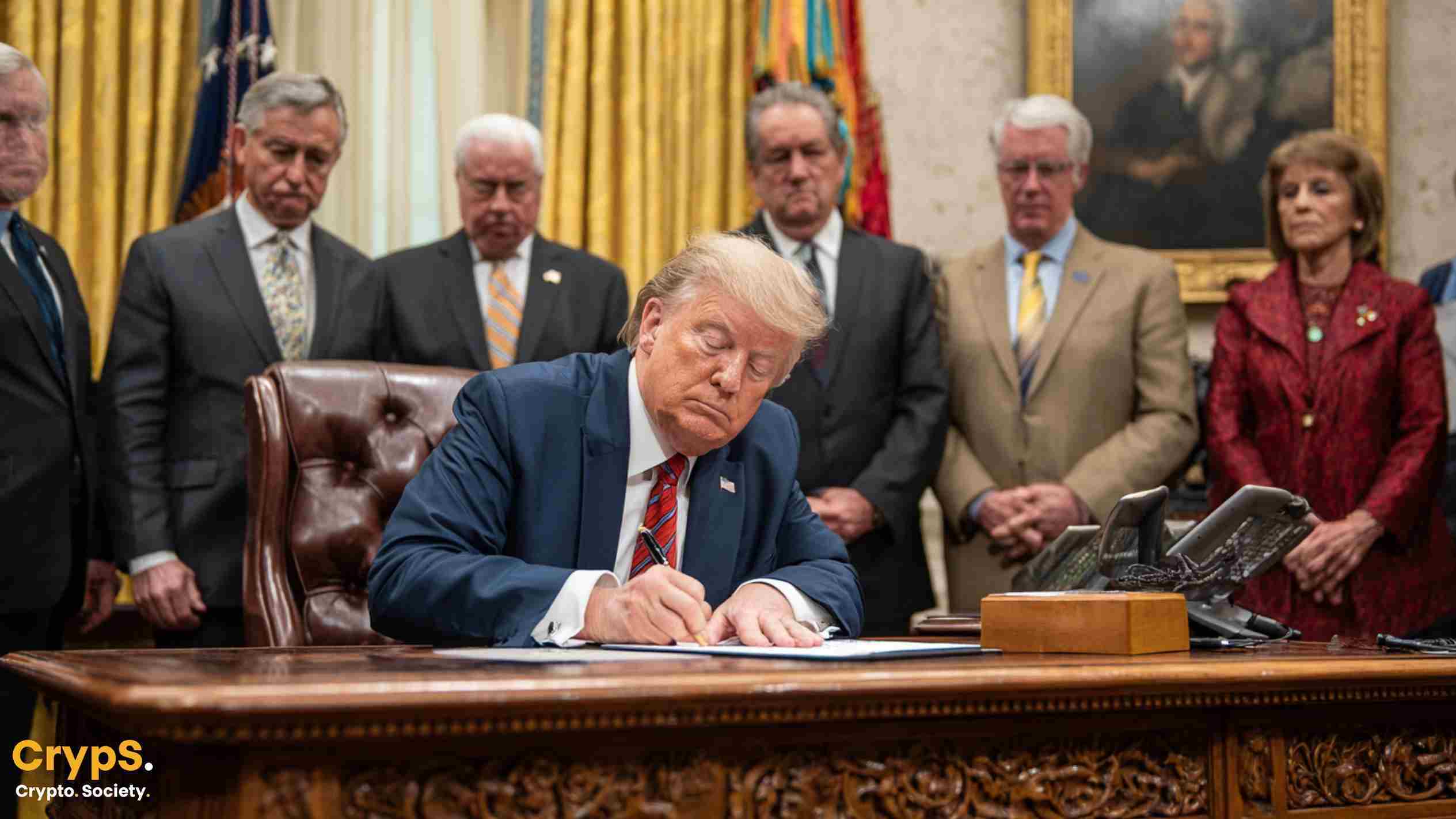 Trump podpisuje ustawę