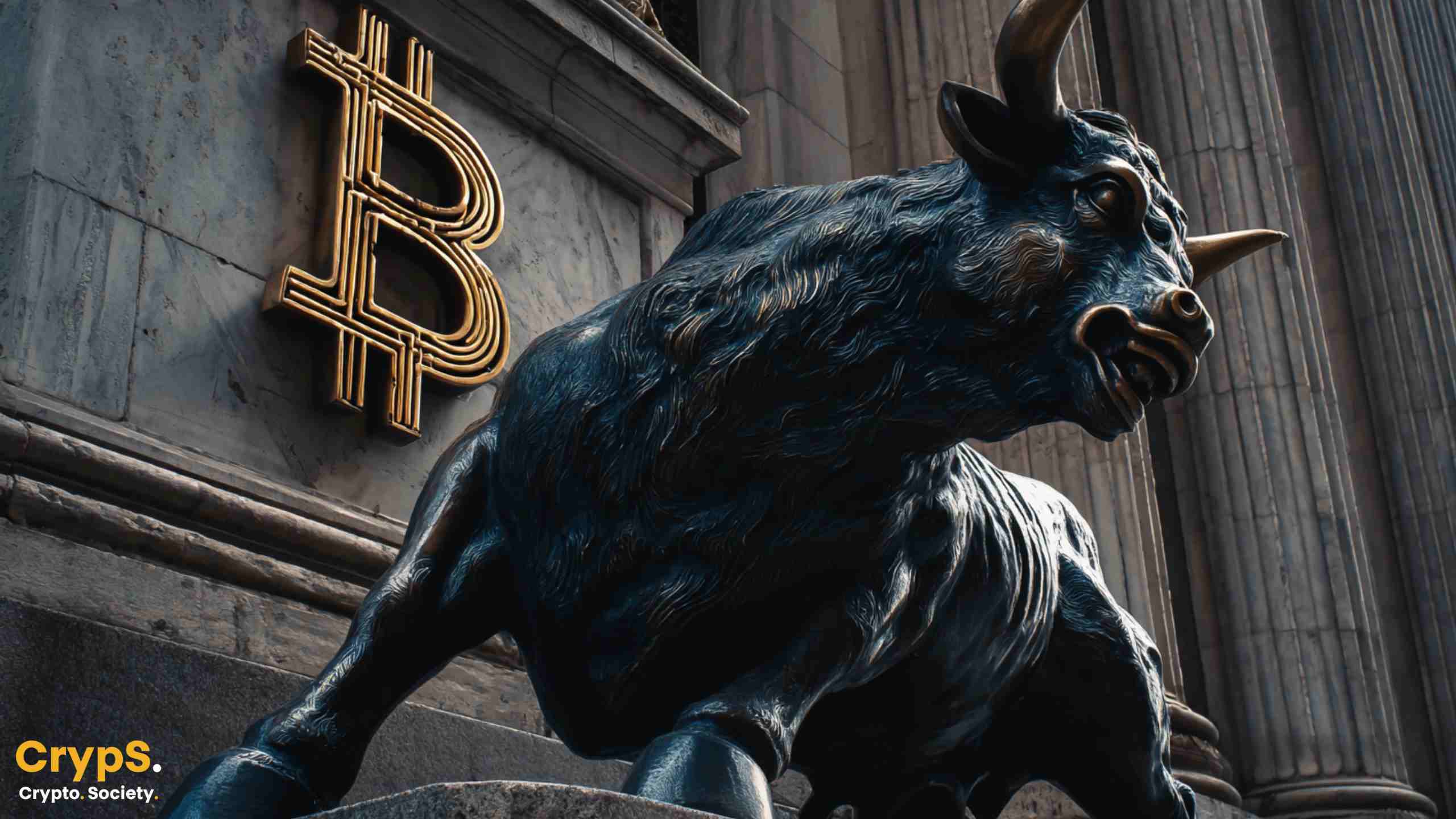 Bitcoin Bull Wall Street