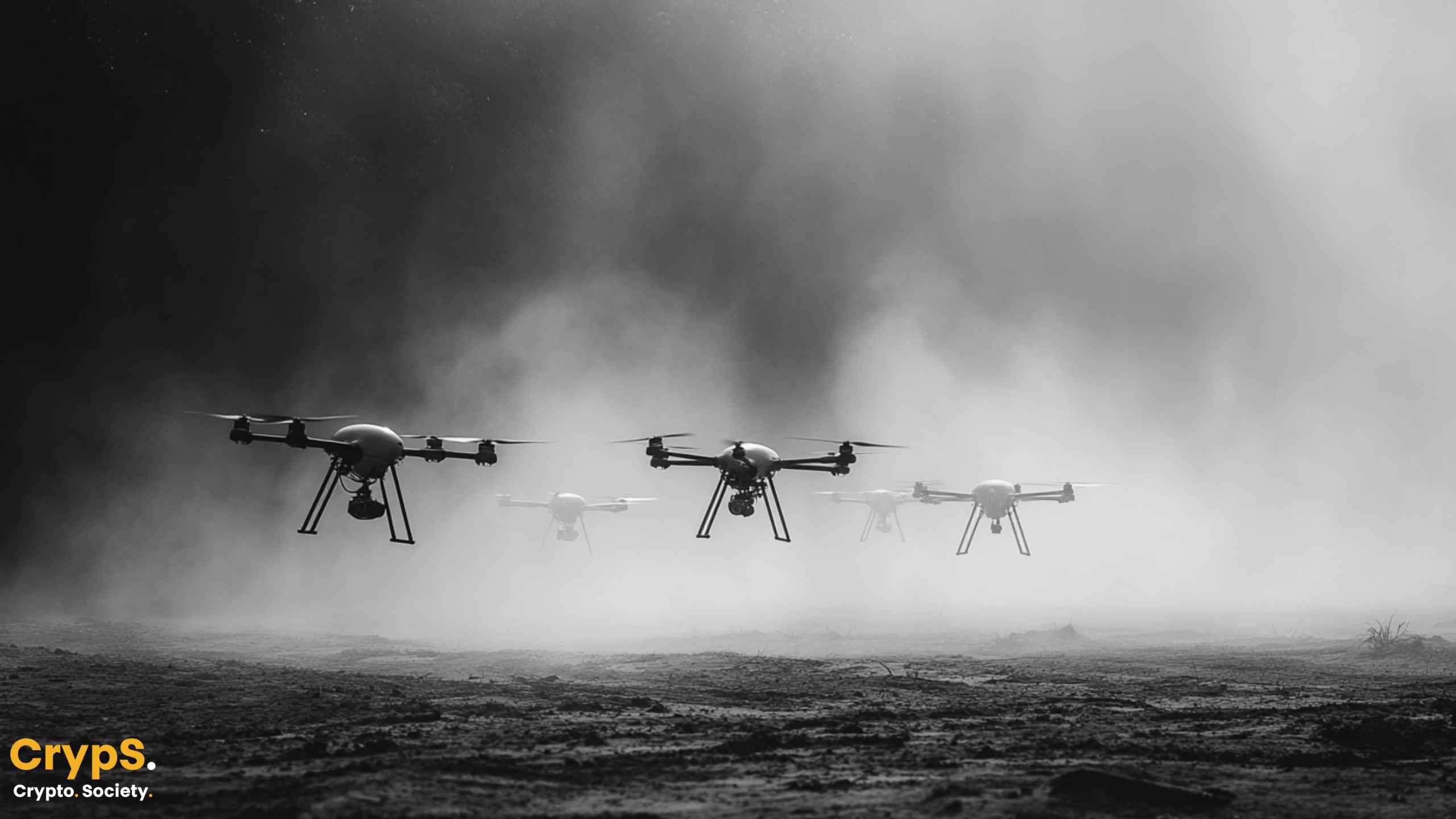 Atak dronów