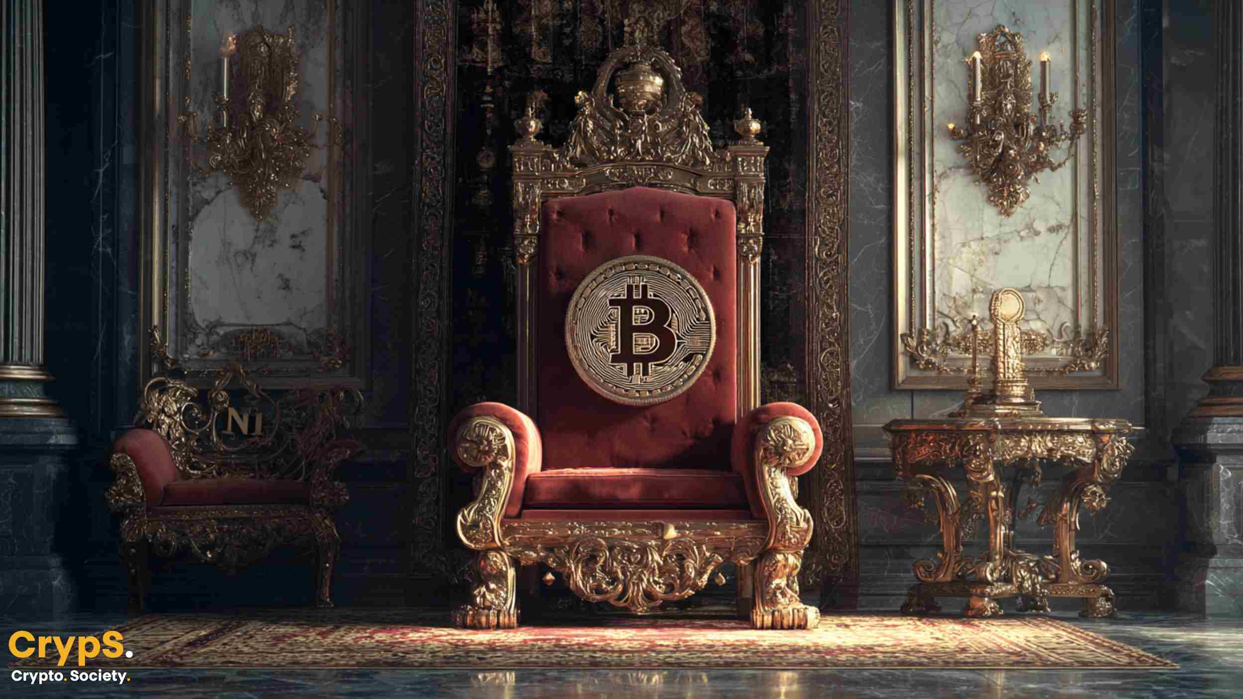 Bitcoin na tronie