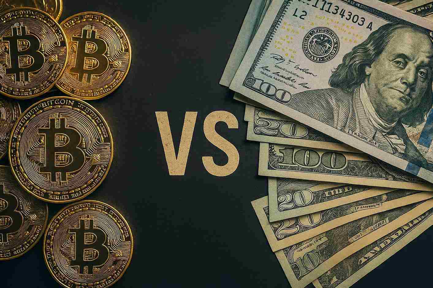 bitcoin kontra dolar