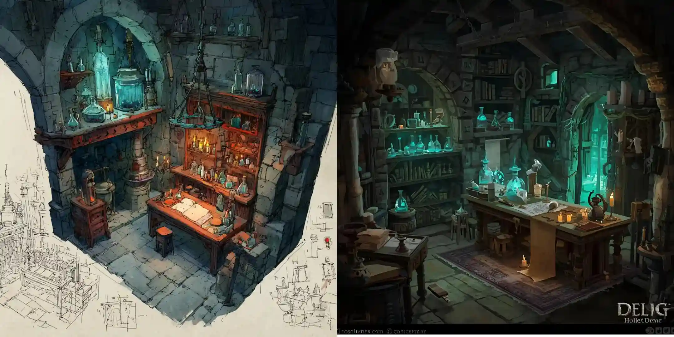 midjourney concept art canva ai concept art