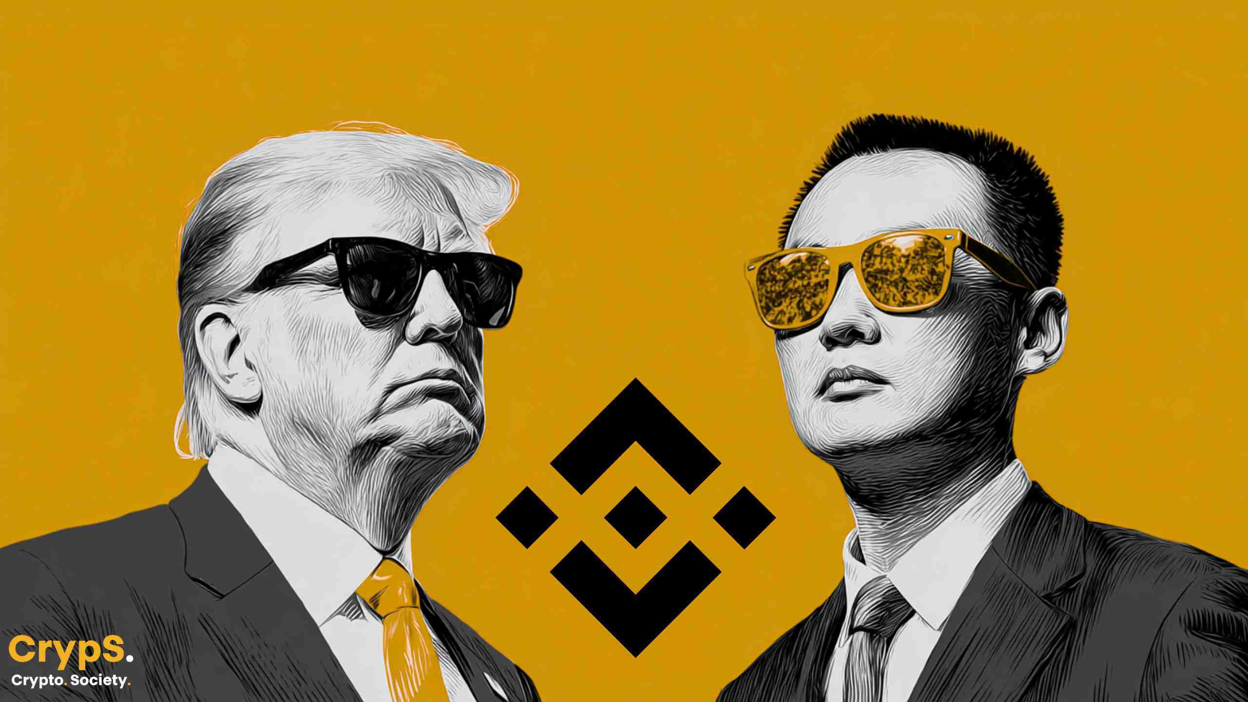 Changpeng Zhao Donald Trump