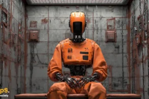 ai robot obrazek midjourney