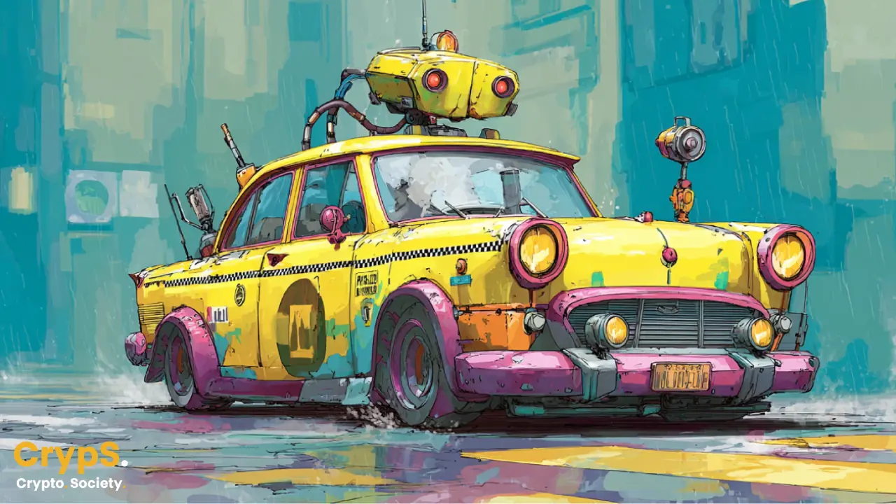 taxi ai obrazek midjourney