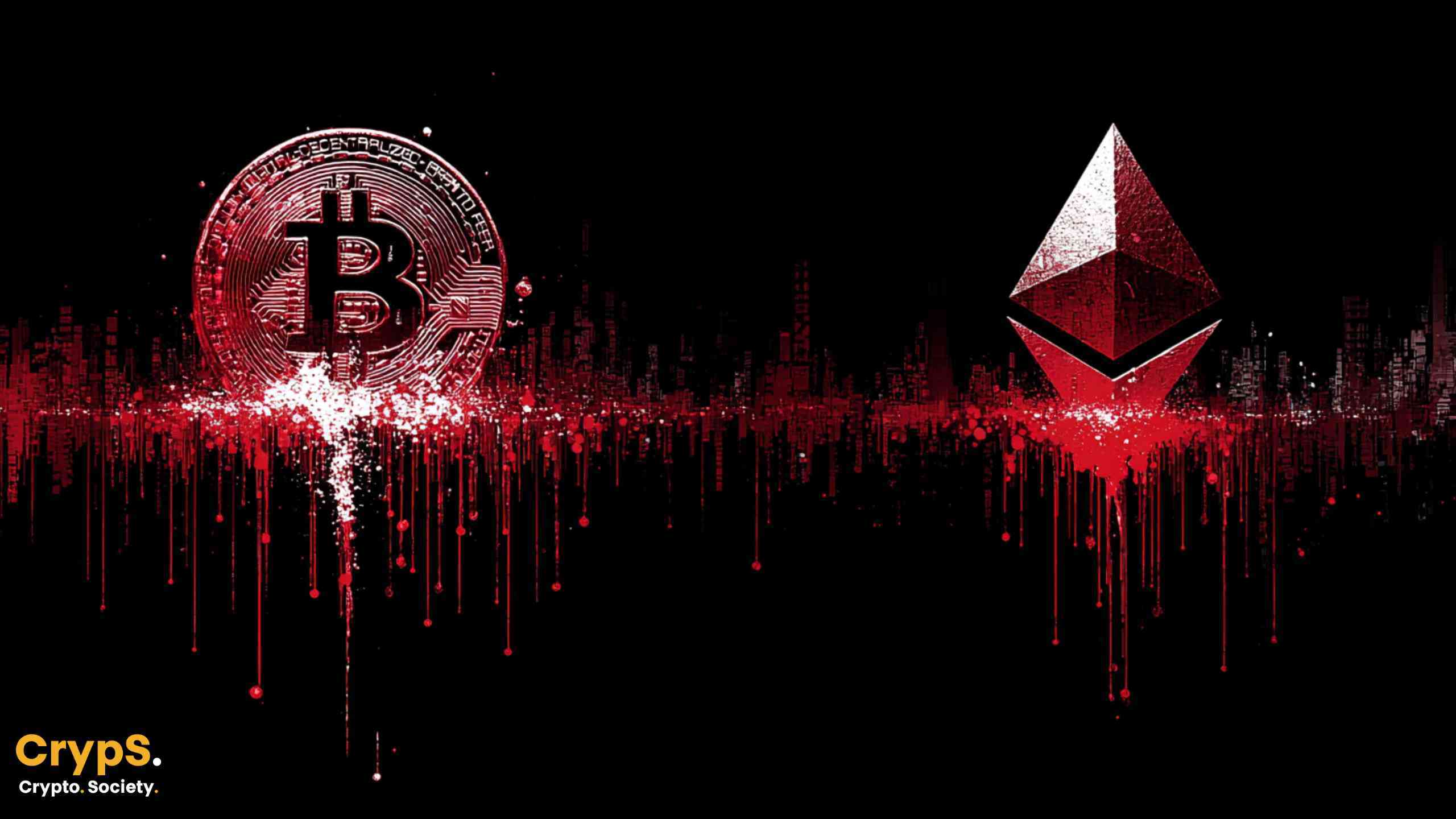 Bitcoin spada poniżej 90 000 USD! Ether utracił poziom 3000 USD. Co mówią wskaźniki?