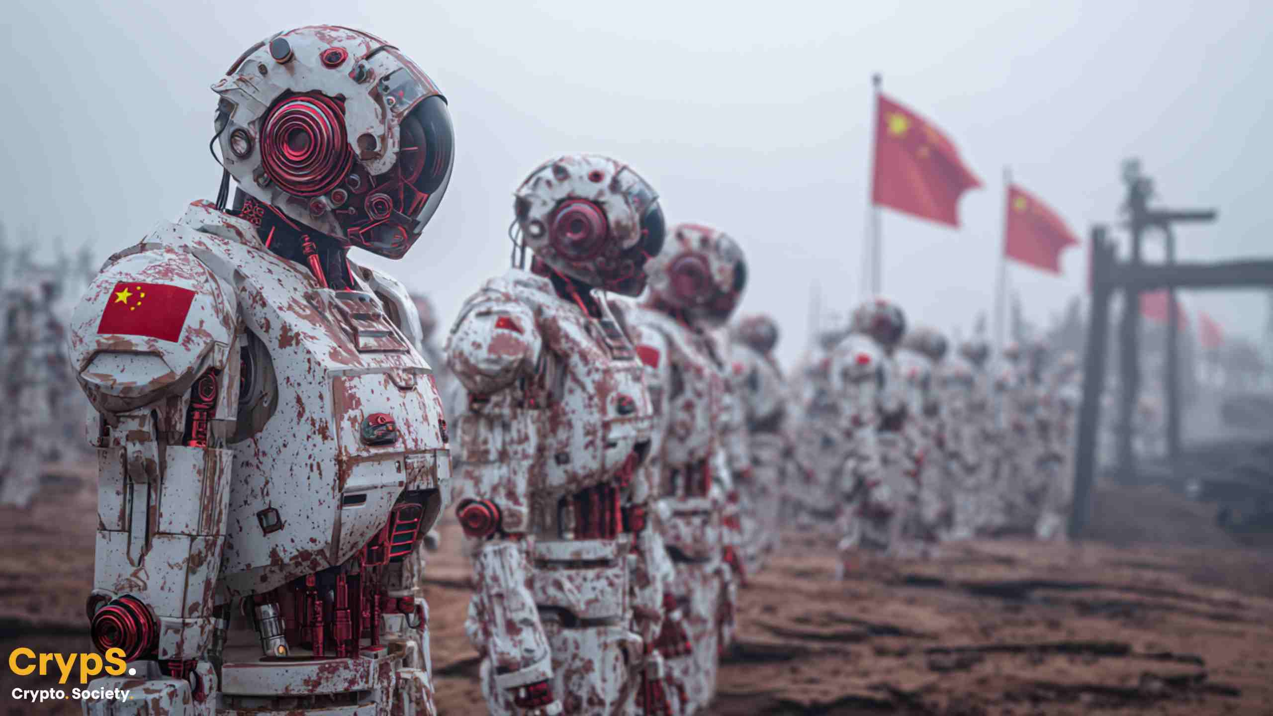 Humanoidalne roboty strzegą granicy Chin z Wietnamem! Widok robi wrażenie