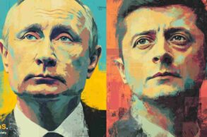 Putin i Zełenski