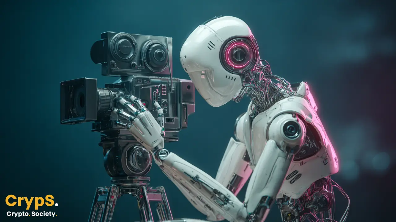 robot kamera midjourney ai obraz