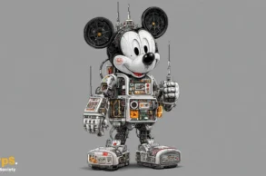 disney myszka miki ai midjourney