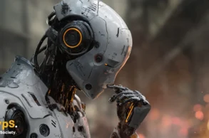 ai robot midjourney obraz