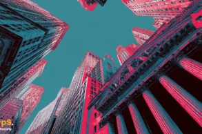 wall street ai midjourney obraz