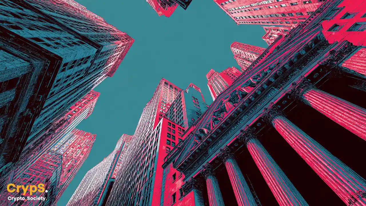 wall street ai midjourney obraz