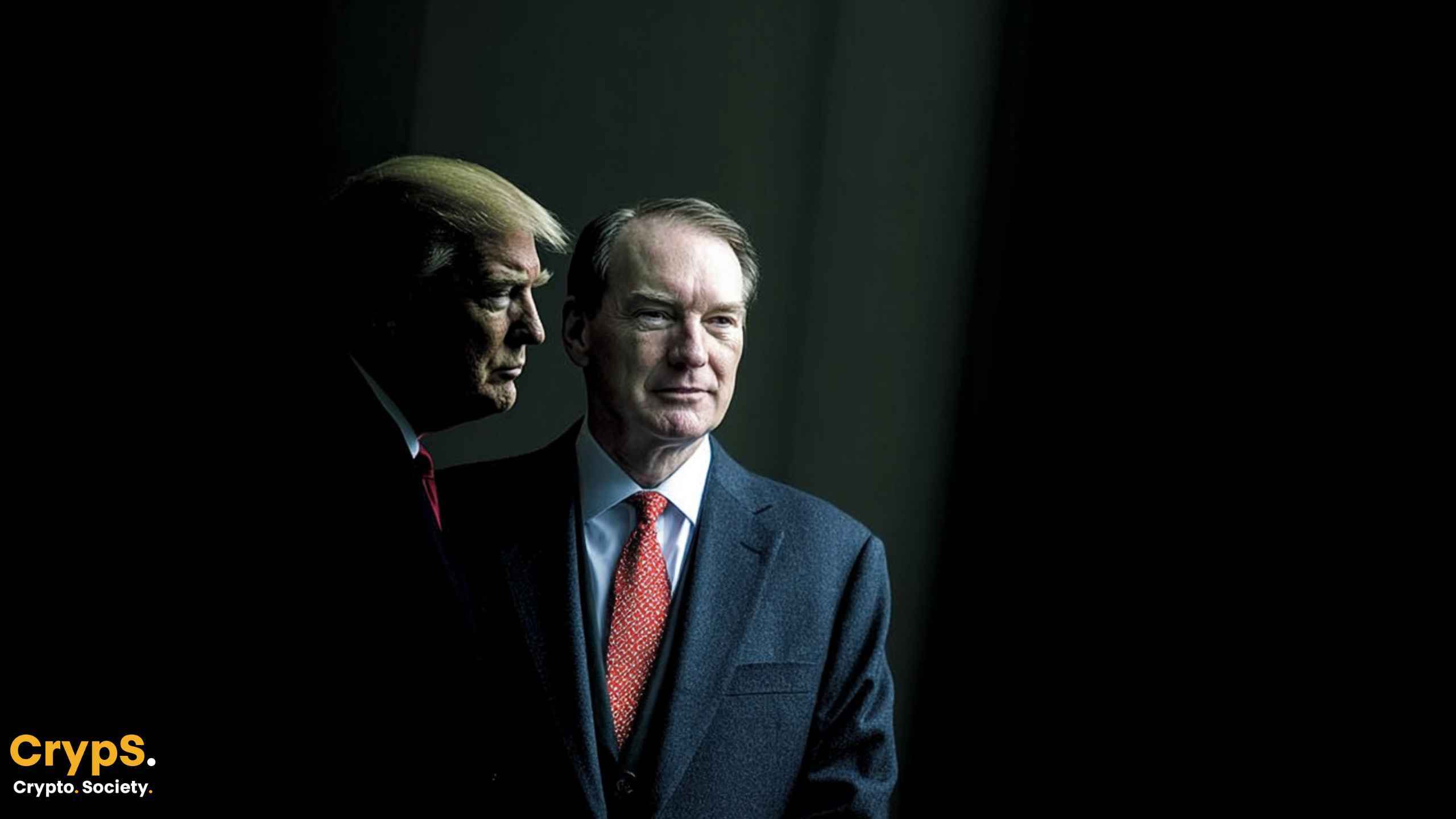 Donald Trump i Paul Atkins