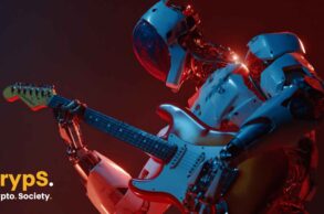 Robot AI z gitarą