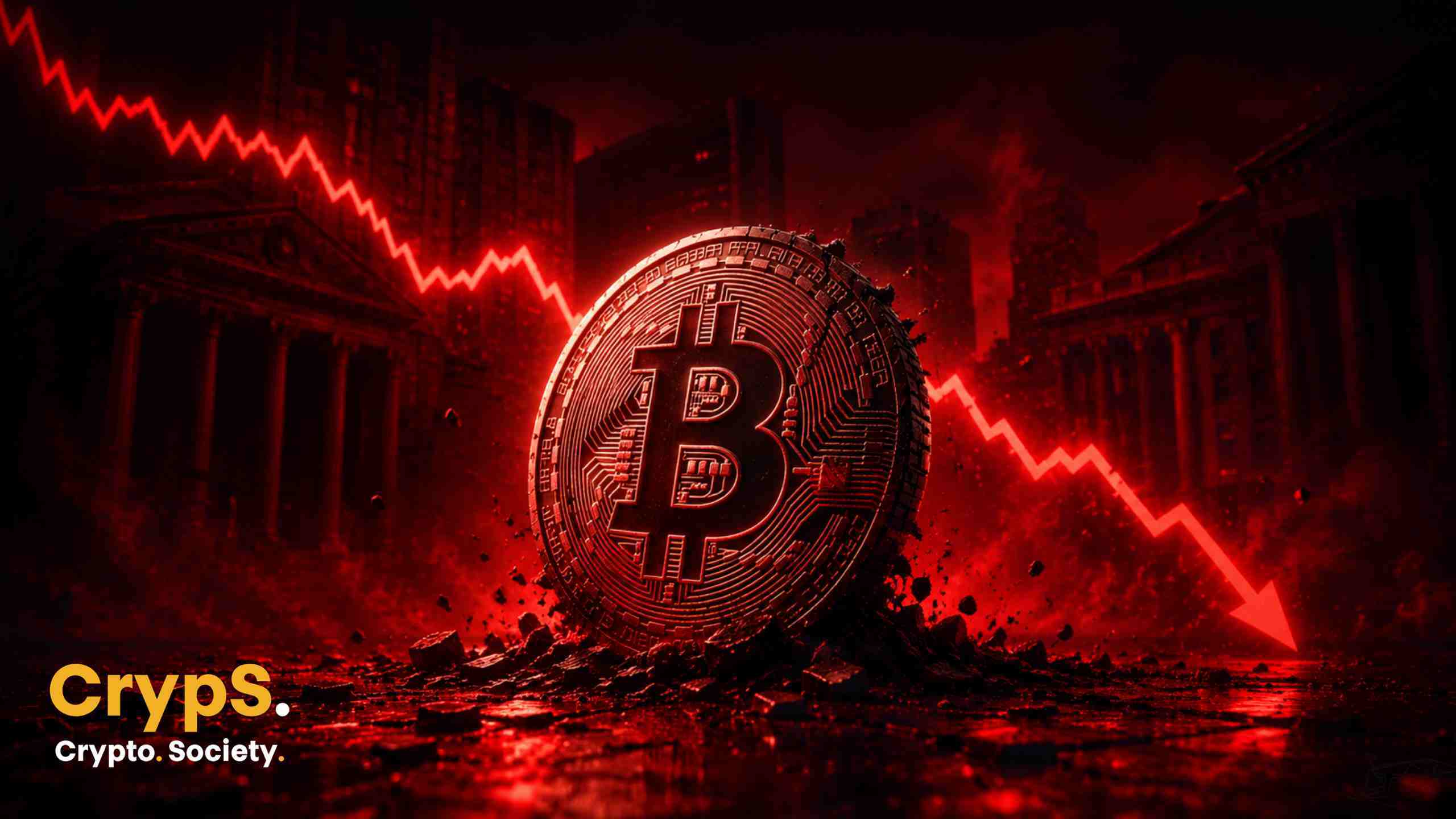 Bitcoin spadek