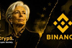Christine Lagarde, szefowa EBC, blokuje Binance
