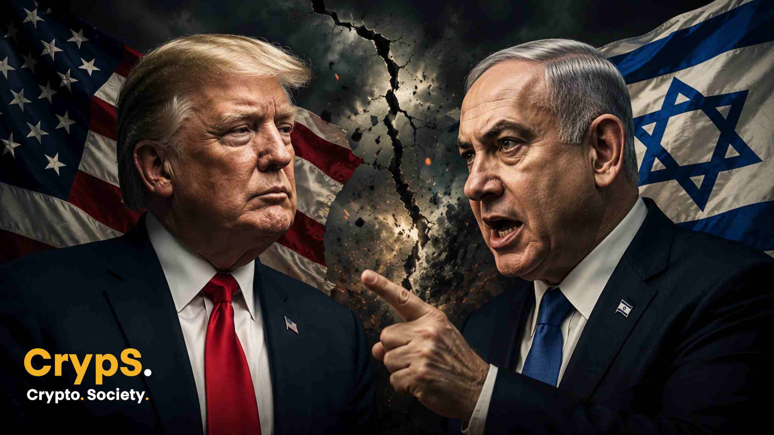 Trump i premier Izraela