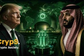Trump i szejk arabski
