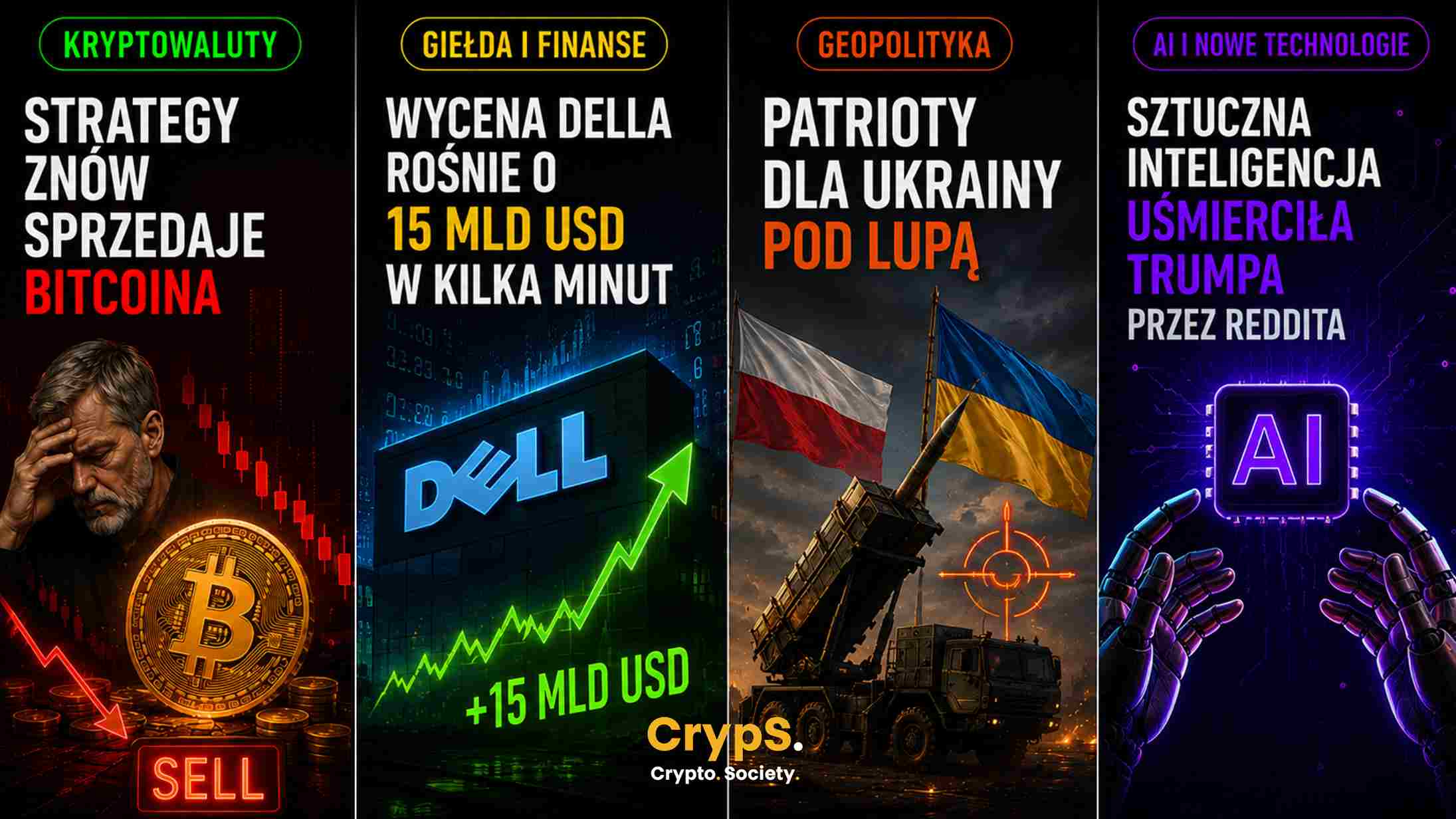 Wiadomości: kryptowaluty, AI, geopotylika