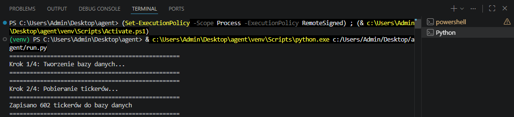 terminal vsc
