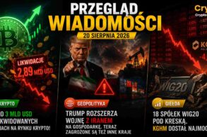 Giełda 20.08.2026