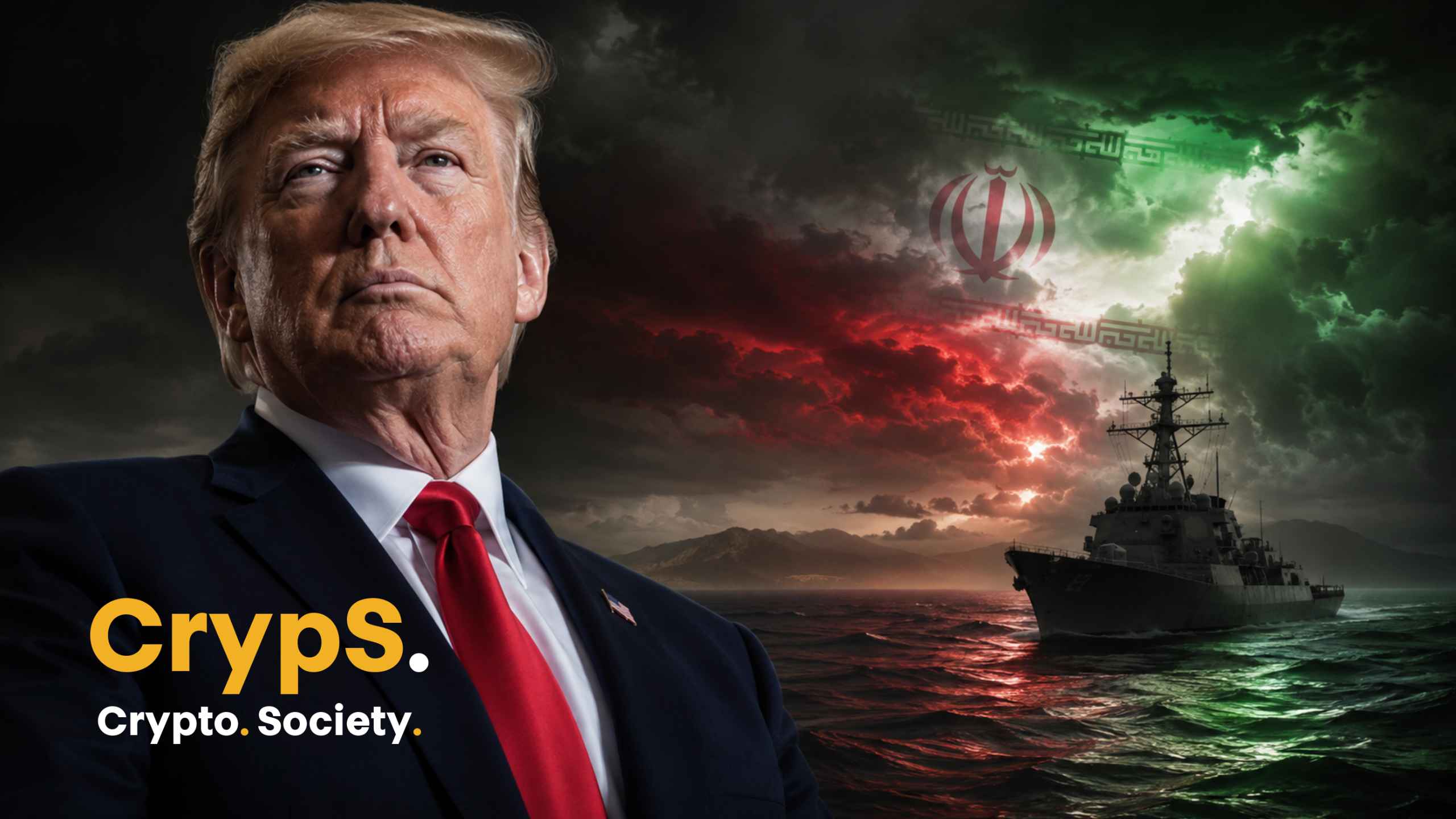 Prezydent USA oraz statki Iranu