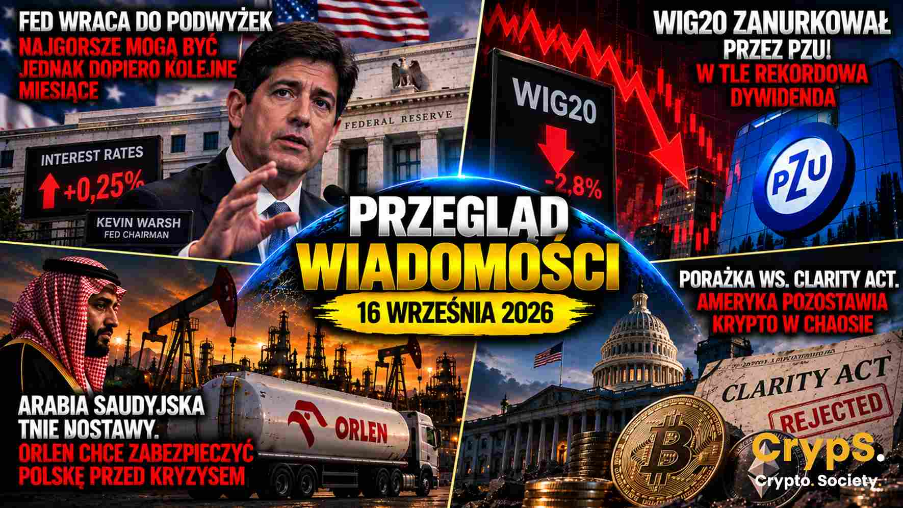 Giełda 16.09.2026