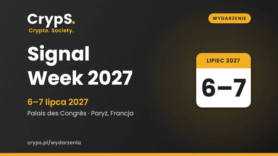 Signal Week 2027 (Paris Blockchain Week) – Paryż